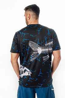 Циклон (Cyclone) футболка быстросохнущая GRAYLING (скелет черный) GRTS-01BLK