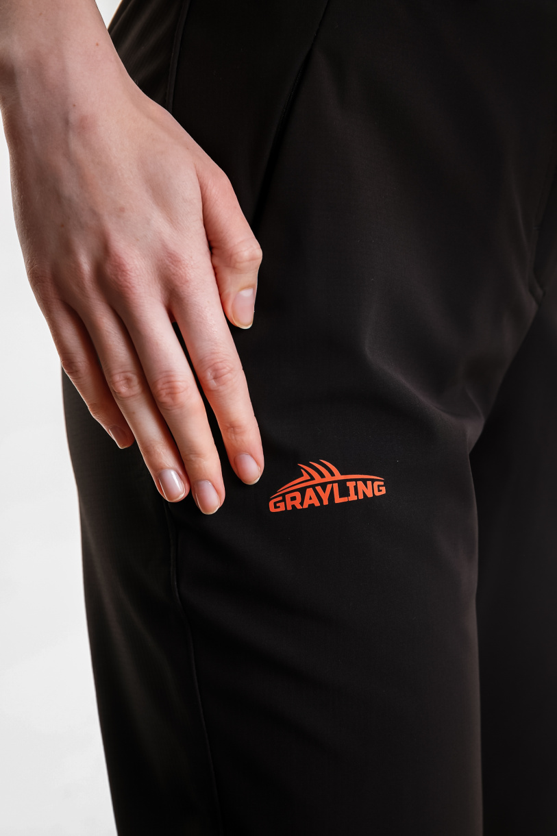 Рица женский костюм для рыбалки GRAYLING, софтшелл, бирюзово-черный