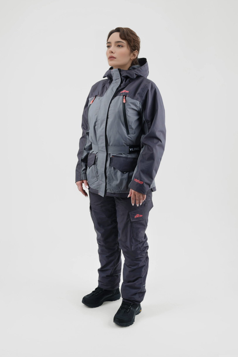 Онега костюм женский GRAYLING, демисезонный, т.серый-серый