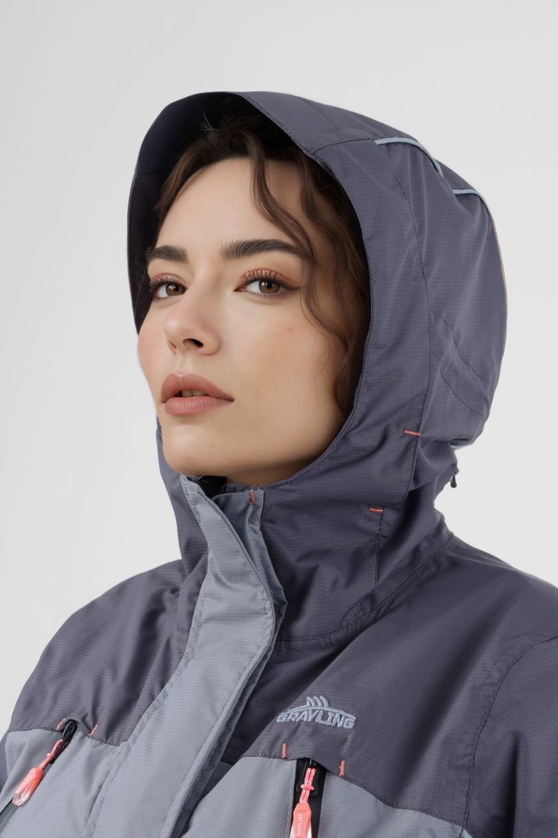 Онега костюм женский GRAYLING, демисезонный, т.серый-серый